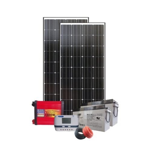 1.5kW Complete Solar Power Kit (Ritar Batteries + Phoenix MPPT + All-Weather Panels)
